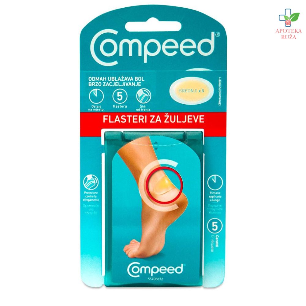 Compeed flasteri protiv žuljeva 5 komada