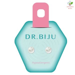 DR.BIJU minđuše Pearl 6mm White