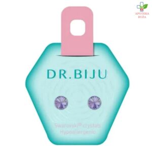 DR.BIJU minđuše Rivol 6,2mm Vital Light