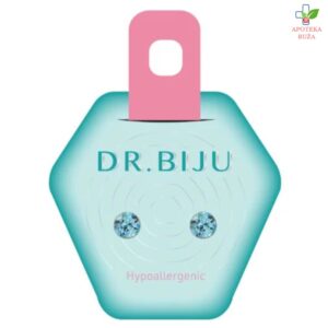 DR.BIJU minđuše Xiri 5,3mm Aquamarine