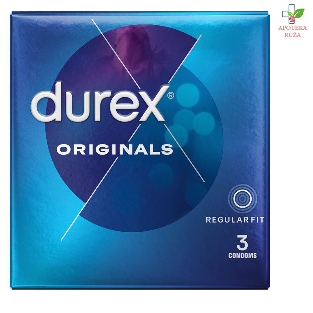 Durex Classic Originals prezervativi 3 komada