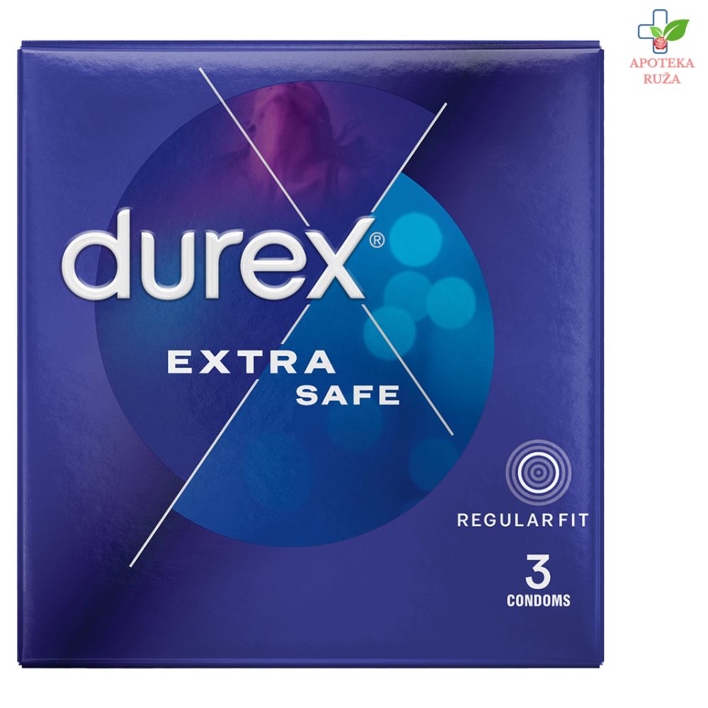 Durex Extra Safe prezervativi 3 komada