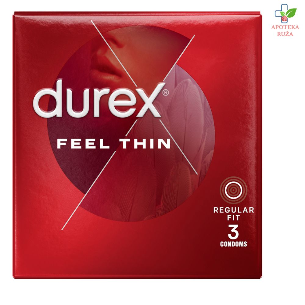 Durex Feel Thin prezervativi 3 komada