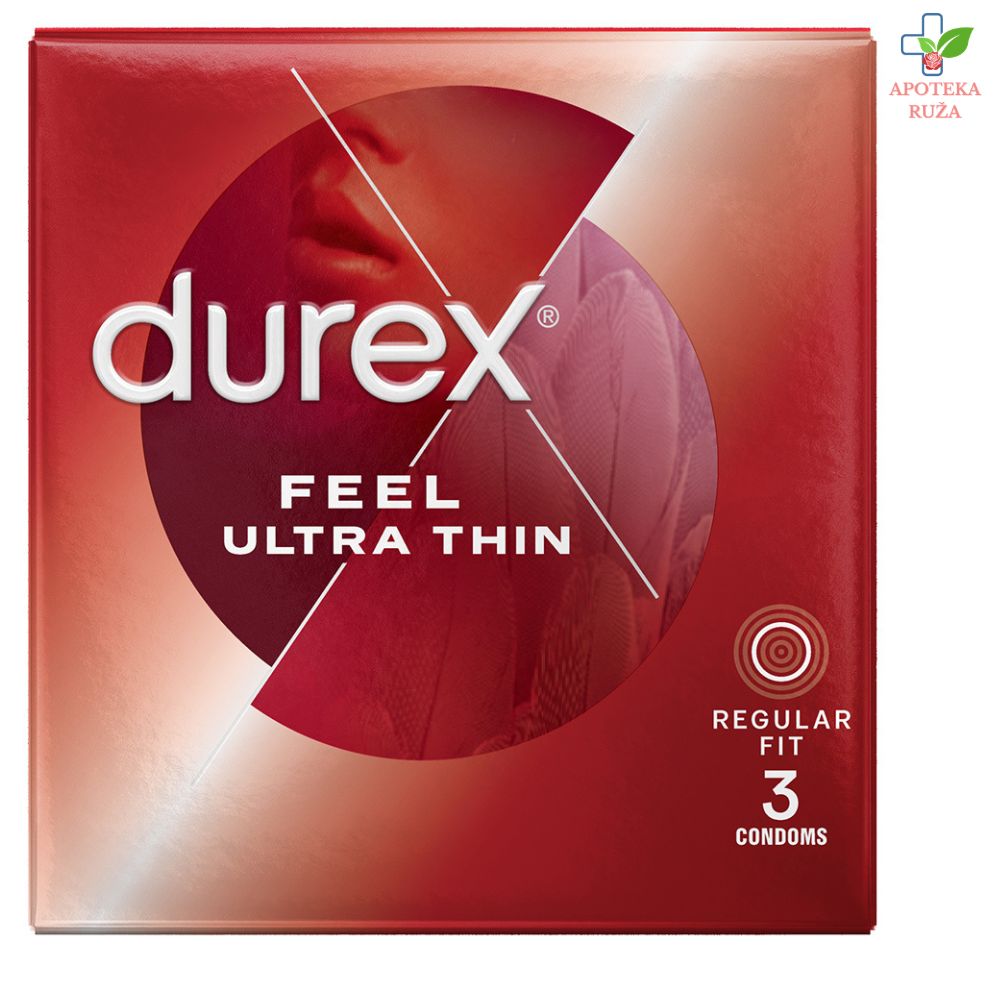 Durex Feel Ultra Thin prezervativi 3 komada