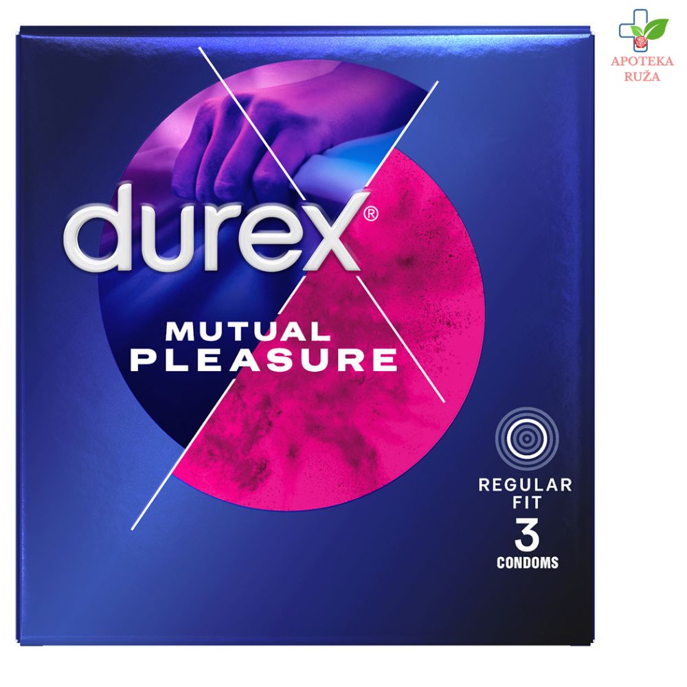 Durex Mutual Pleasure prezervativi 3 komada