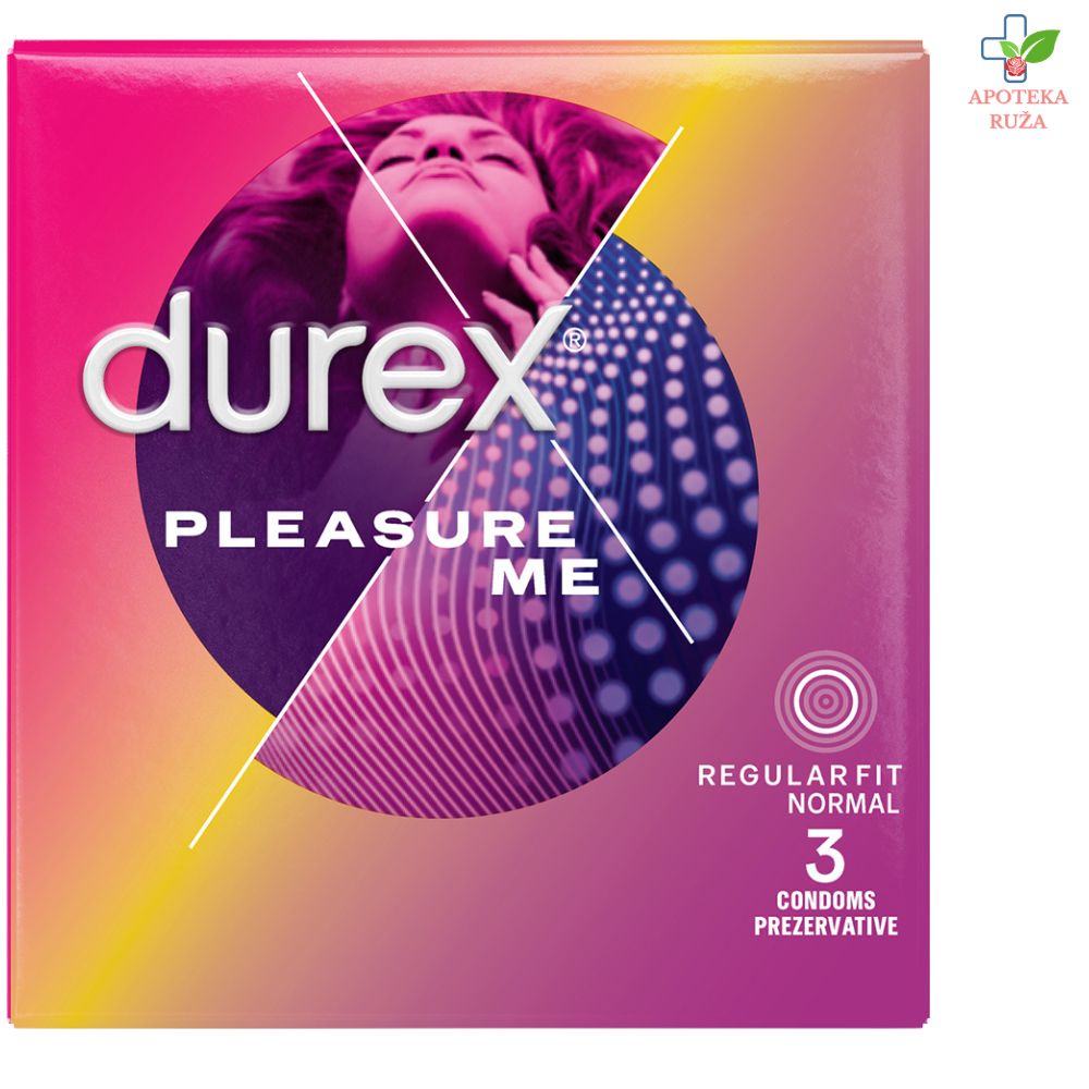 Durex Pleasure Me prezervativi 3 komada