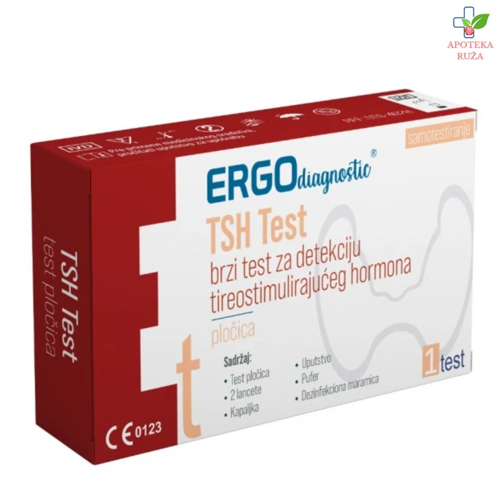 Ergo test za samotestiranje i detekciju TSH hormona 1 komad