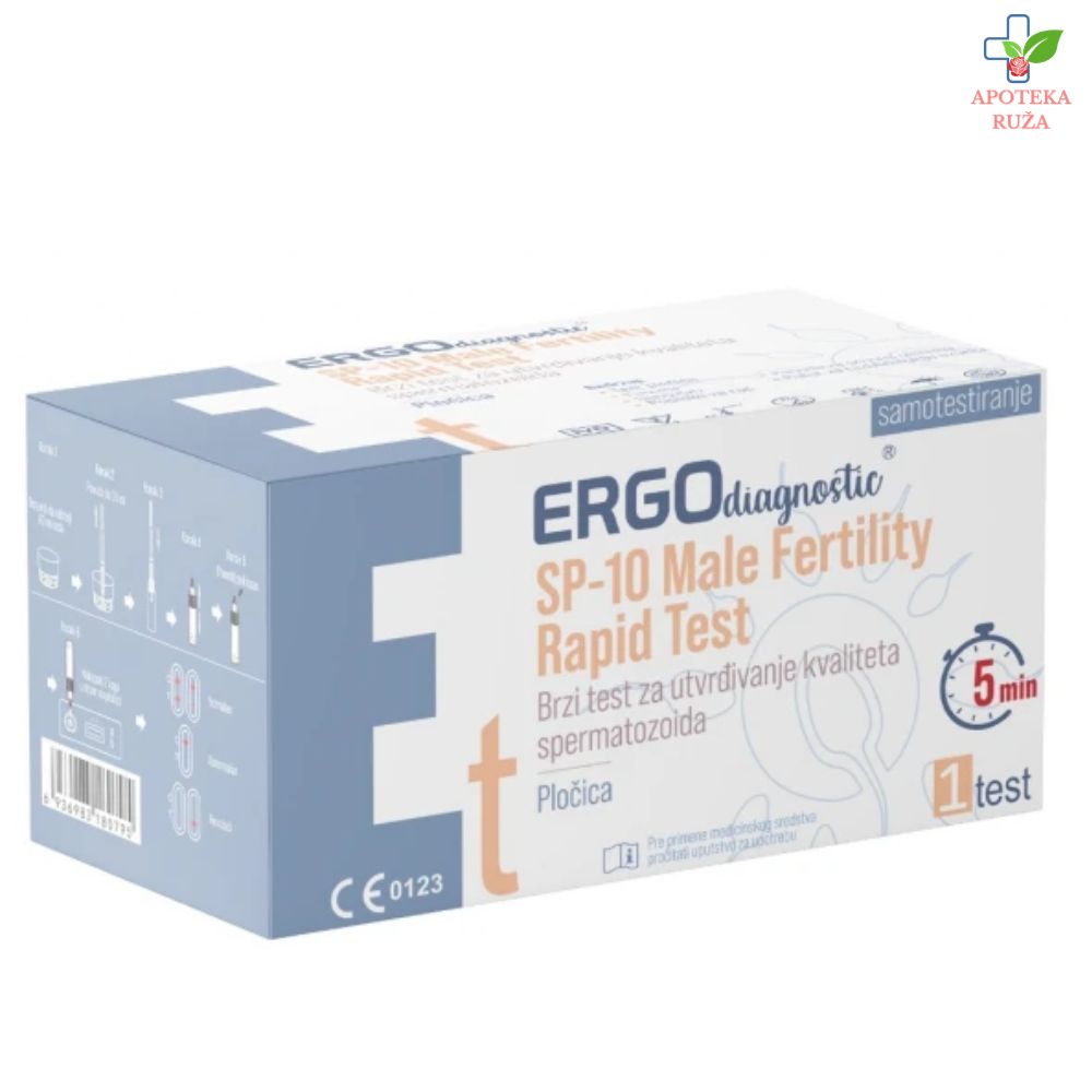 Ergo test za samotestiranje kvaliteta spermatozoida 1 komad