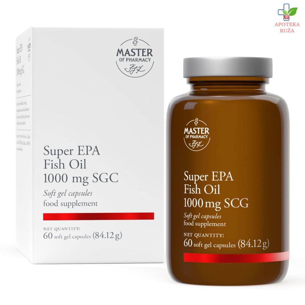 Fish Oil 1000mg 60 kapsula Master of Pharmacy