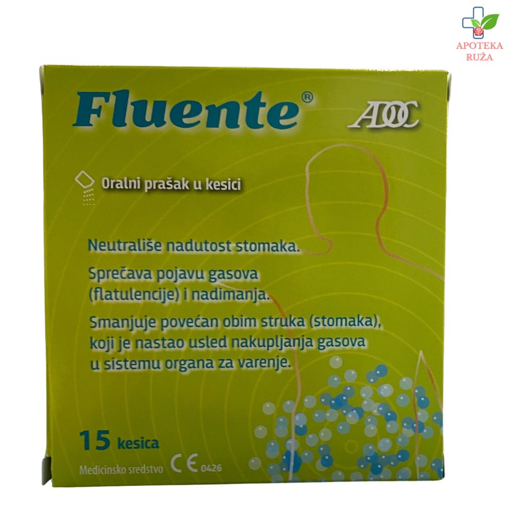Fluente protiv gasova i nadutost 15 kesica