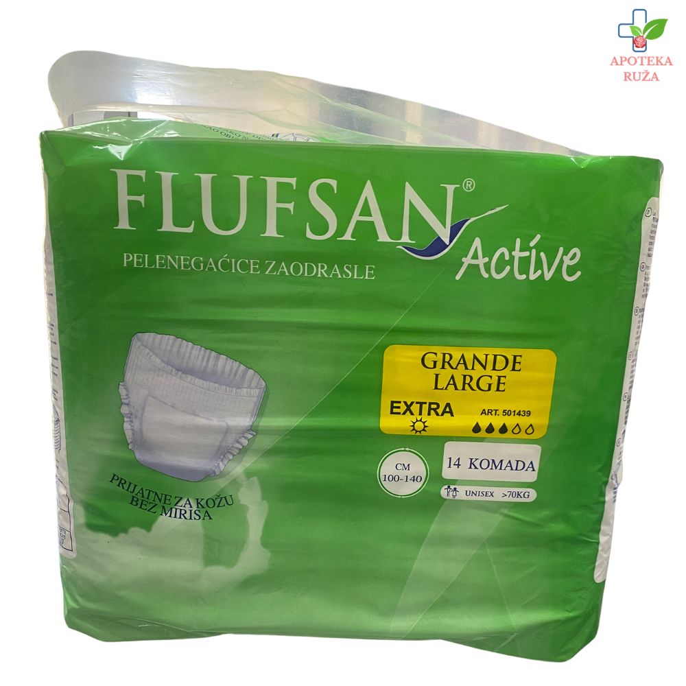 Flufsan gaćice L veličina 14 komada