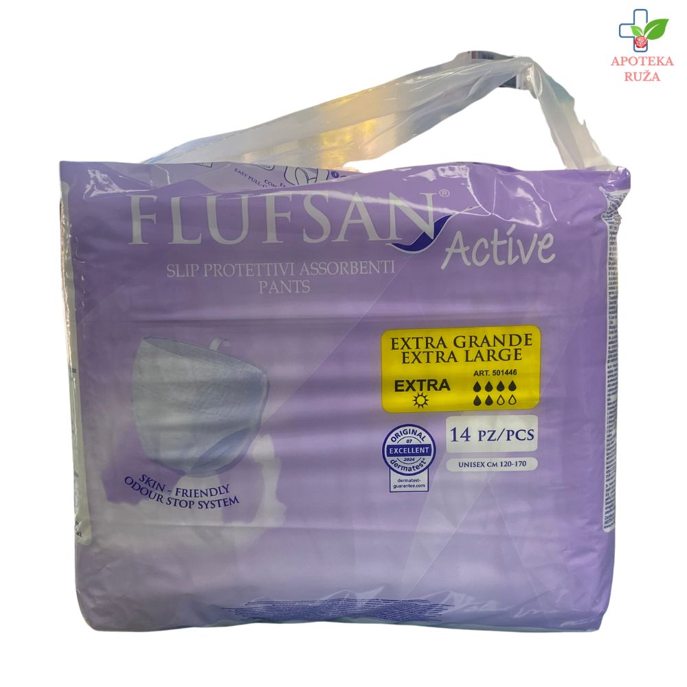 Flufsan gaćice XL veličina 14 komada