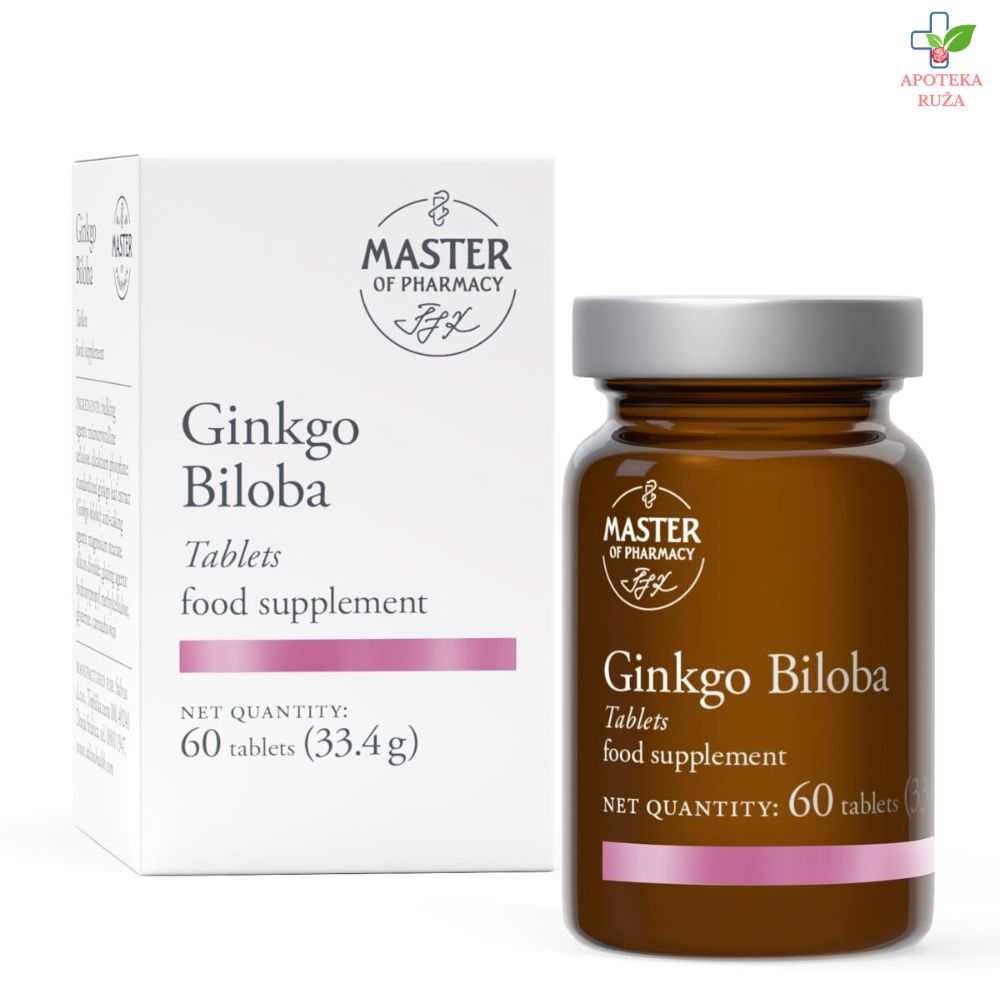 Ginkgo Biloba 60 tableta Master of Pharmacy