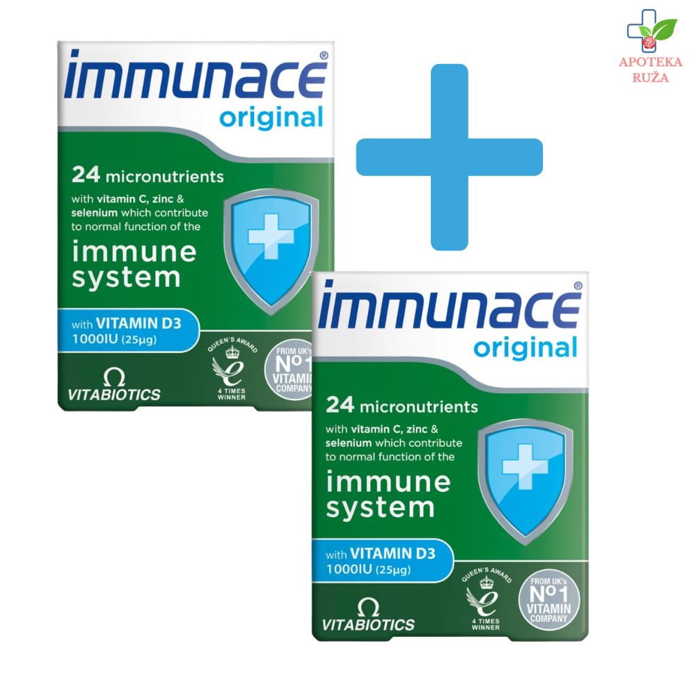 Immunace Original – za jačanje imuniteta 30 kapsula 1+1 GRATIS