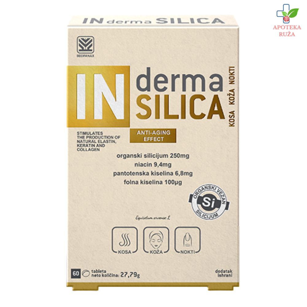 In Derma Silica protiv opadanja kose 60 tableta