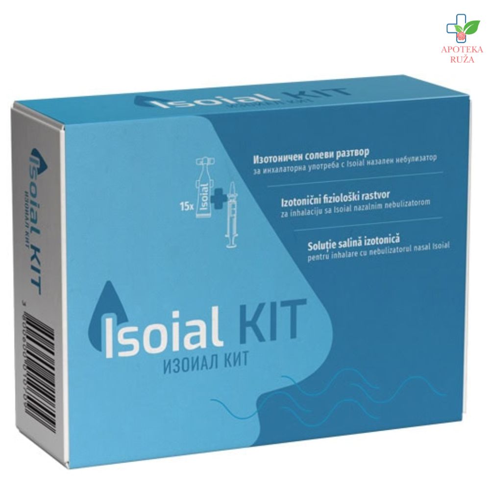Isoial Kit set za ispiranje nosa