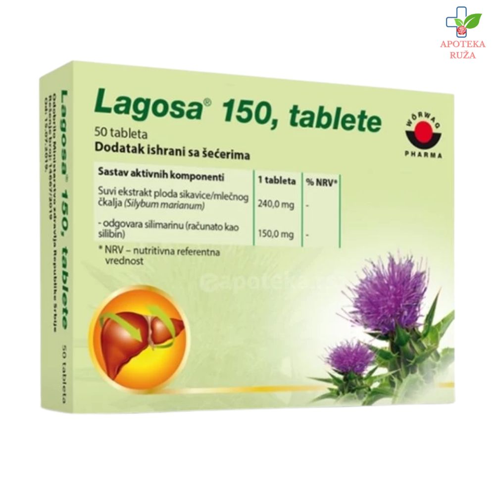 Lagosa za čišćenje jetre 50 tableta