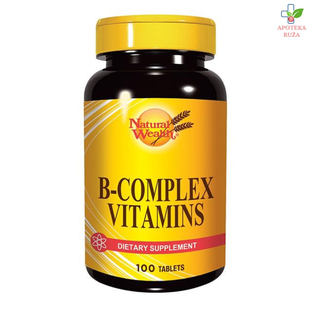 Natural Wealth B kompleks vitamini 100 tableta