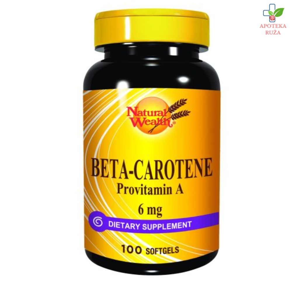 Natural Wealth Beta karoten 100 kapsula