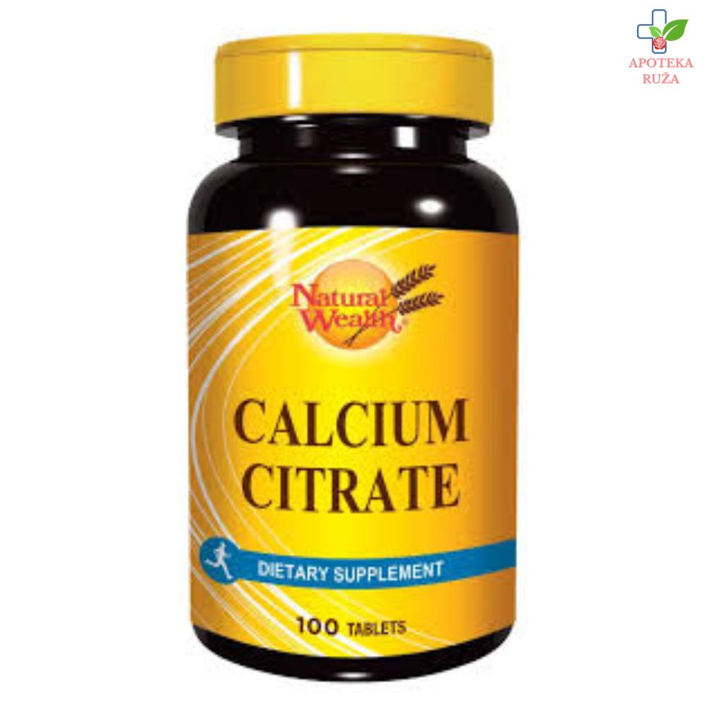 Natural Wealth Kalcijum citrat 100 tableta
