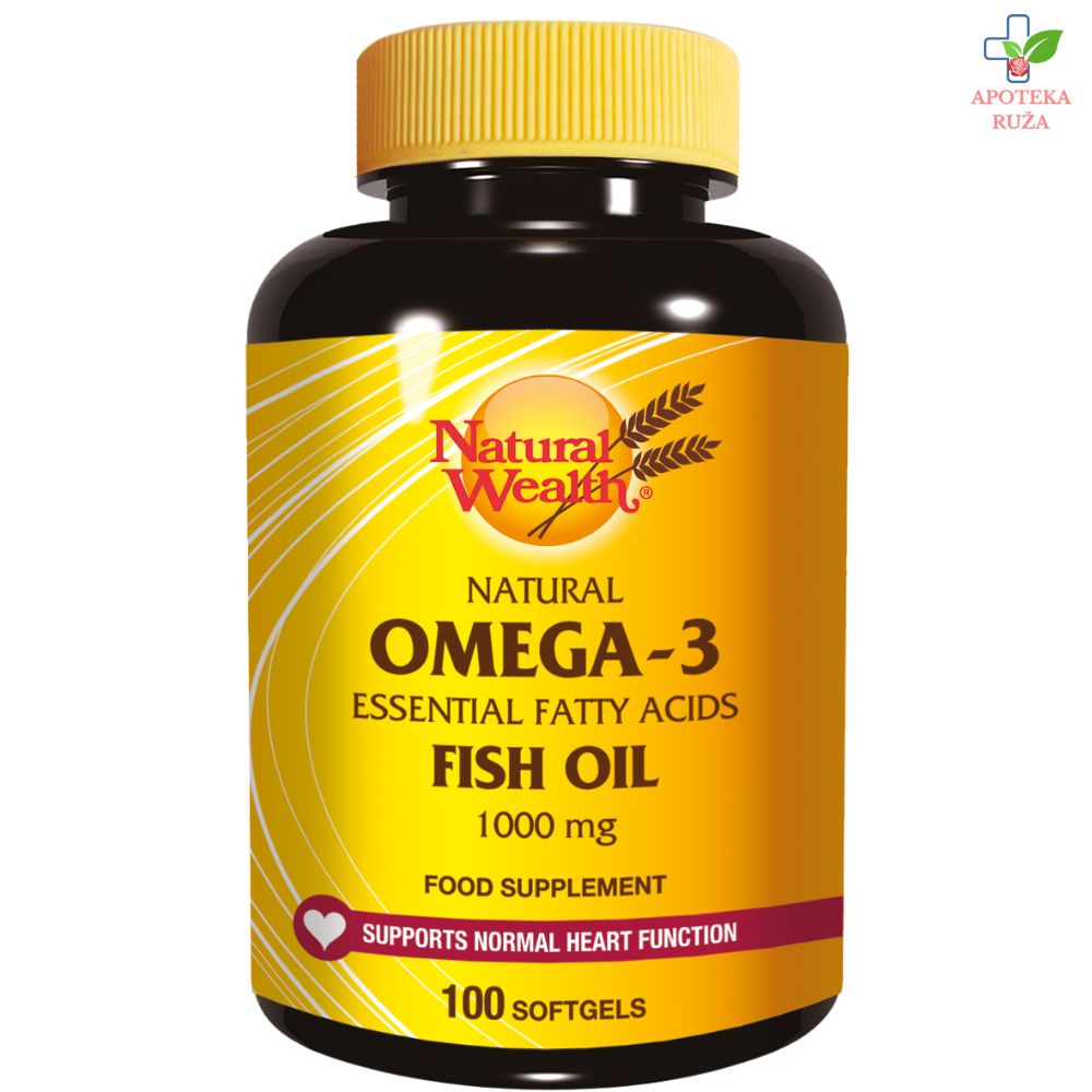 Natural Wealth Natural Omega-3 100 kapsula