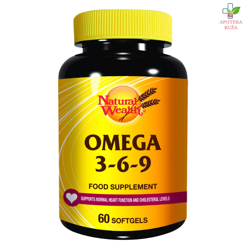 Natural Wealth Omega 3-6-9  60 kapsula