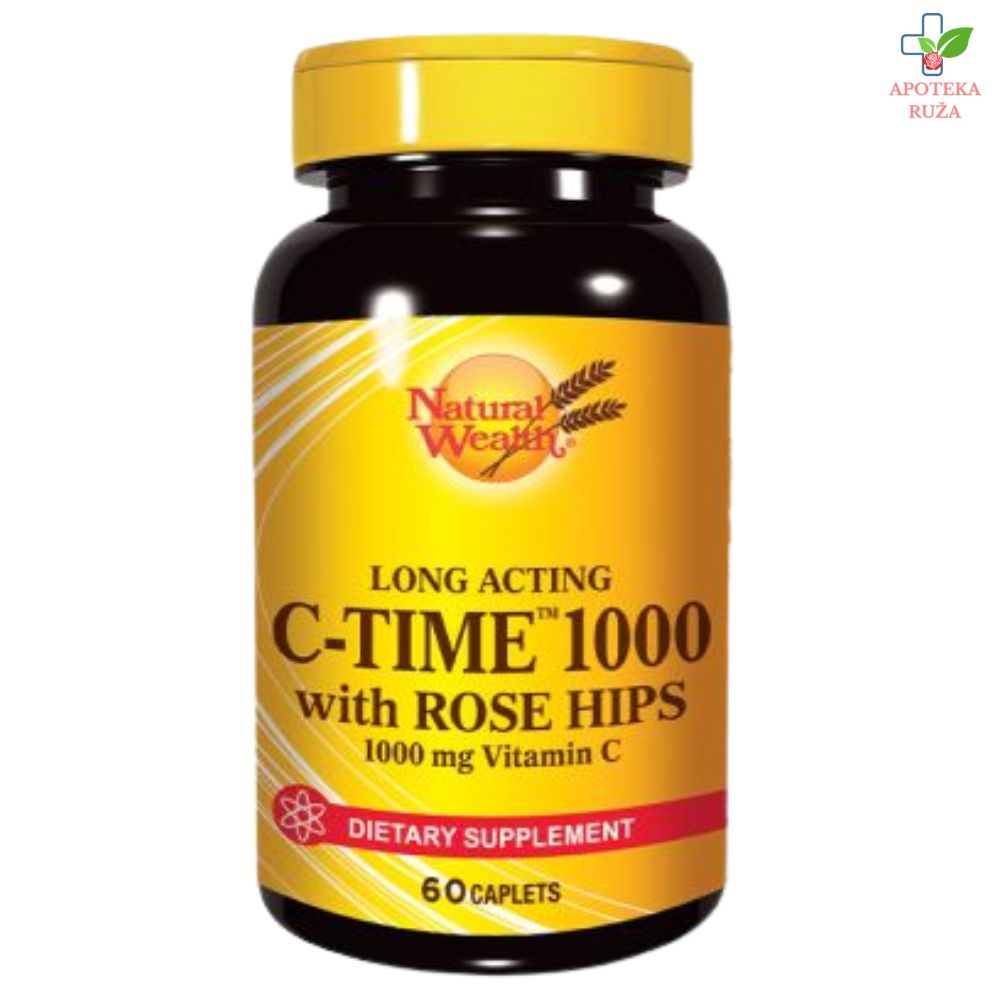 Natural Wealth Vitamin C-1000 sa vremenskim otpuštanjem 60 tableta