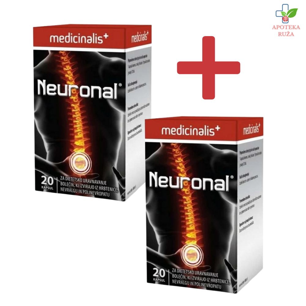 Neuronal za obnovu oštećenih nerava 20 kapsula 1+1 GRATIS