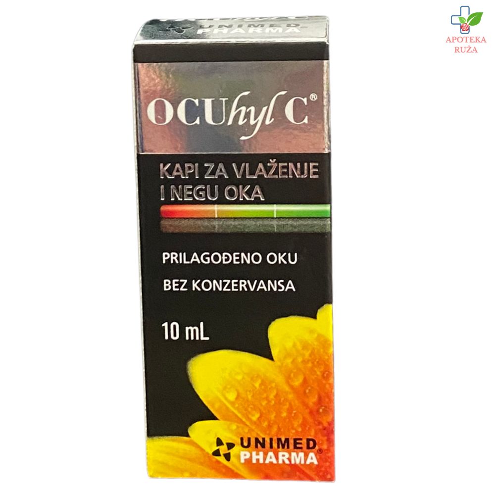 OCUhyl C kapi za oči veštačke suze 10ml