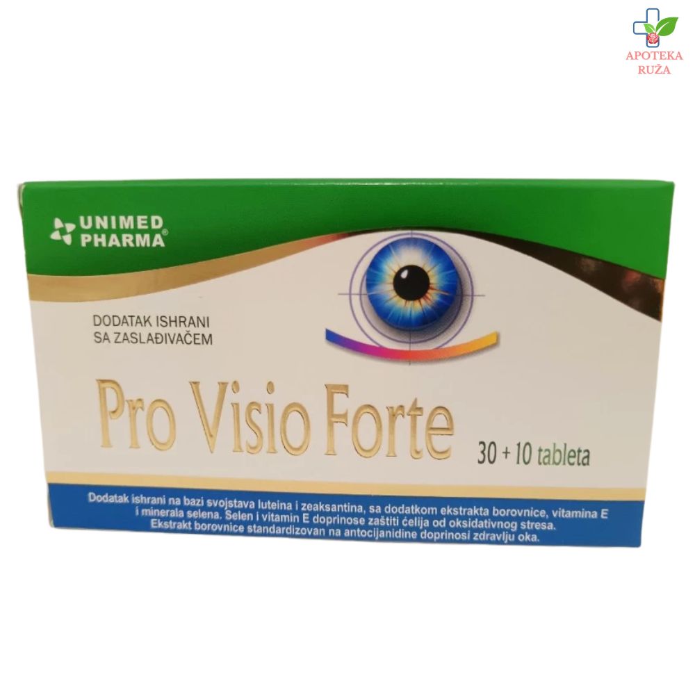 Pro Visio Forte za poboljšanje vida 30+10 tableta
