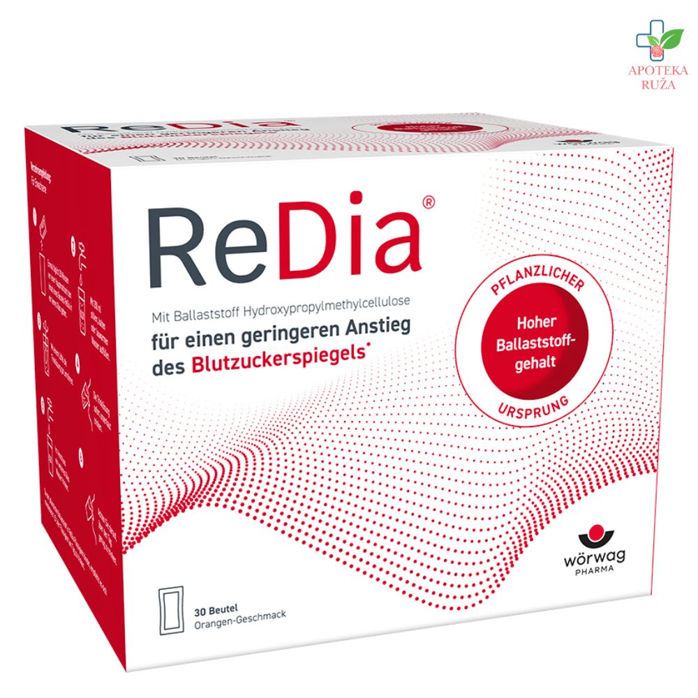 ReDia za smanjenje šećera u krvi nakon obroka 30 kesica