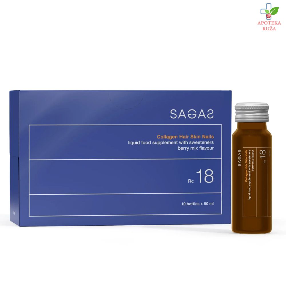 Sagas Collagen Hair Skin Nails 10x50ml