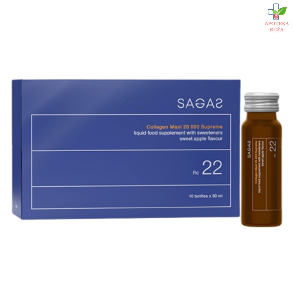 Sagas Collagen Maxi 20000 Supreme 10x50ml
