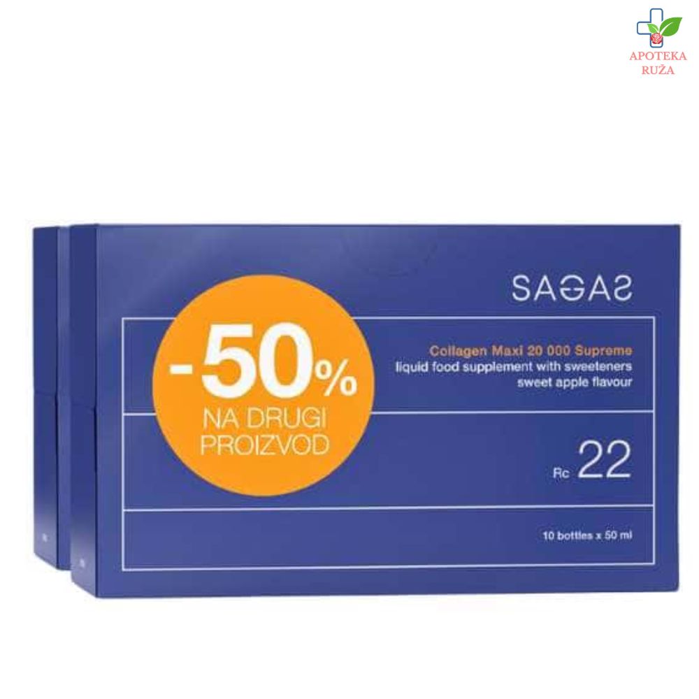 Sagas Collagen Maxi 20000 Supreme 50ml 2x10ml