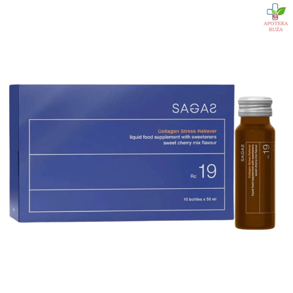 Sagas Collagen Stress Reliever 10x50ml