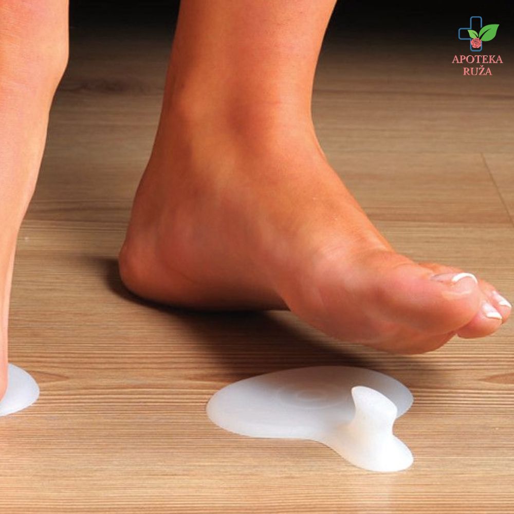 Silikonski metatarzalni separator sa razdvajačem palca univerzalni ML 0433