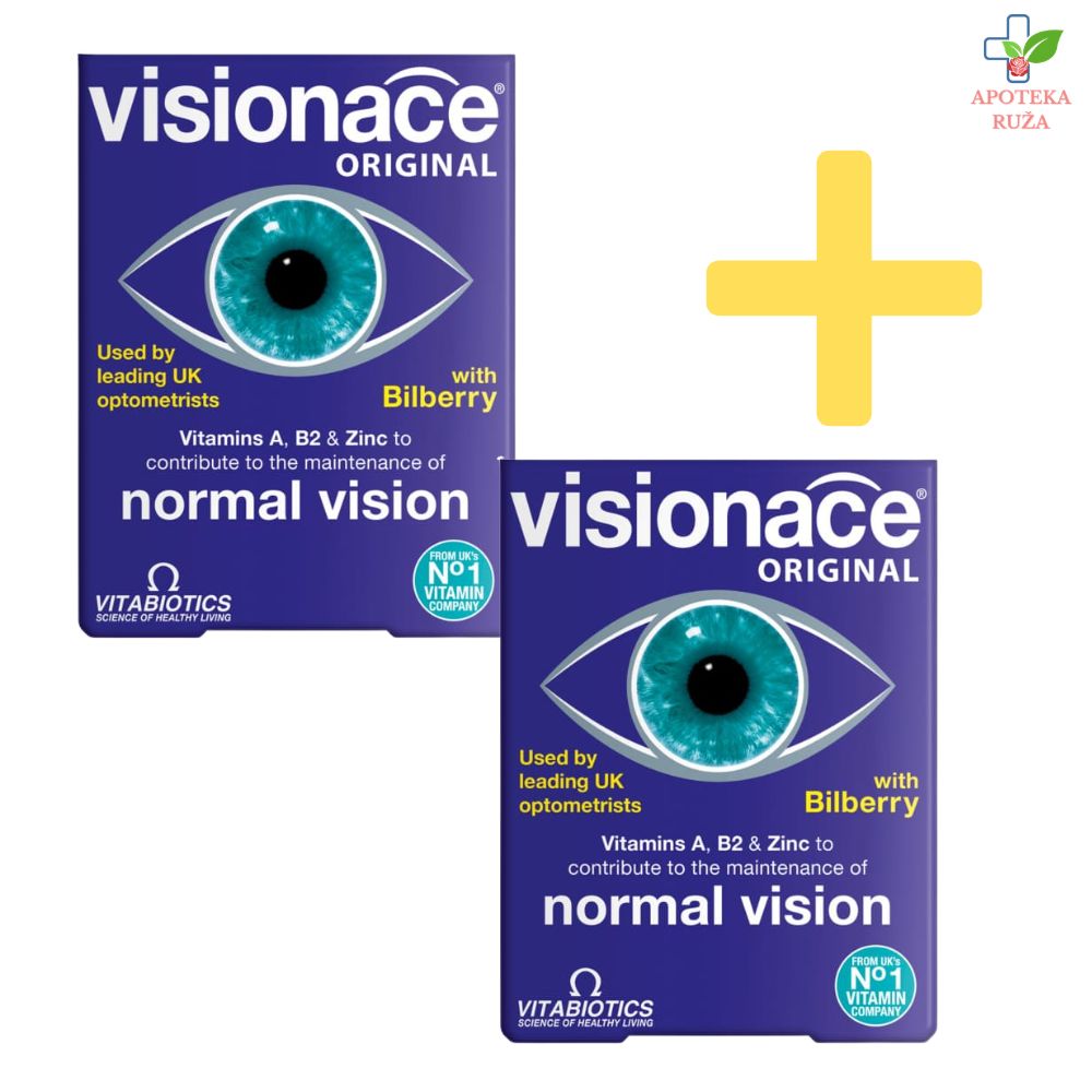 Visionace za poboljšanje vida 30 kapsula 1+1 GRATIS