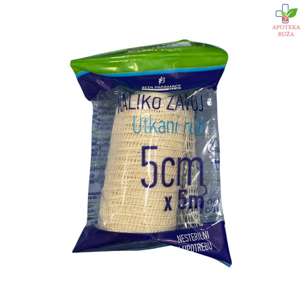 Zavoj Kaliko 5cm x 5m Beta 1 komad