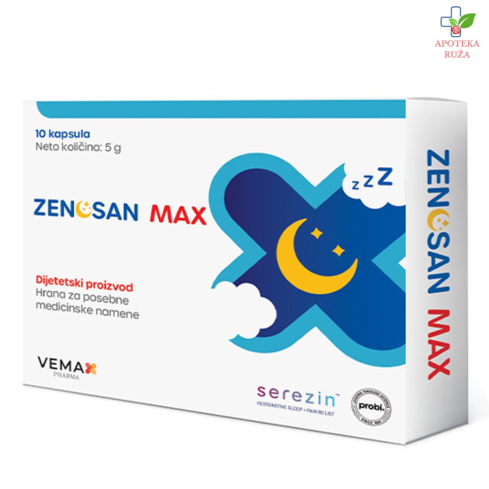 Zenosan Max za bolji kvalitet sna 10 kapsula