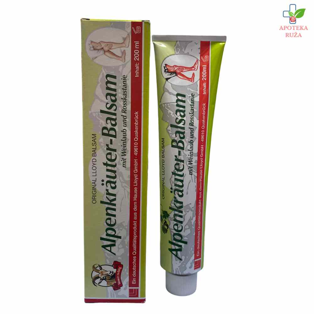 Alpski balzam za vene 200ml