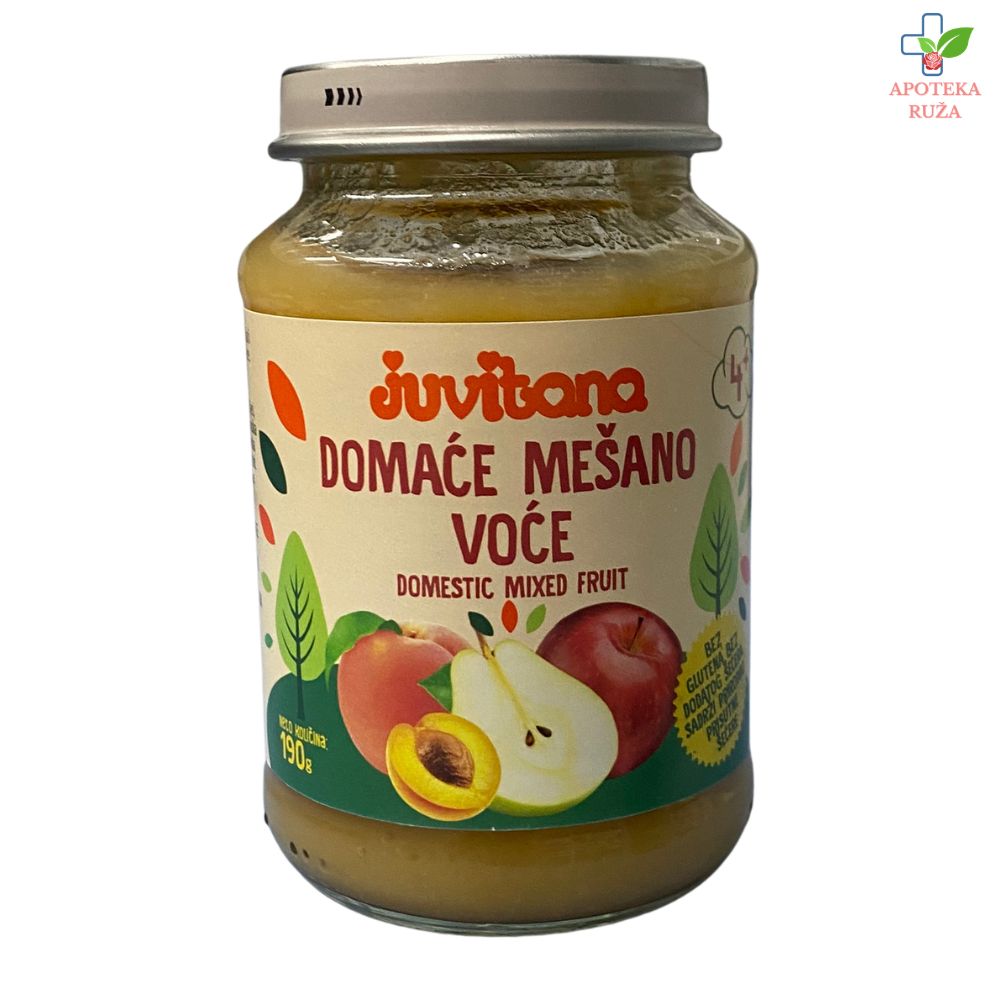 Juvitana kaša domaće mešano voće 190g