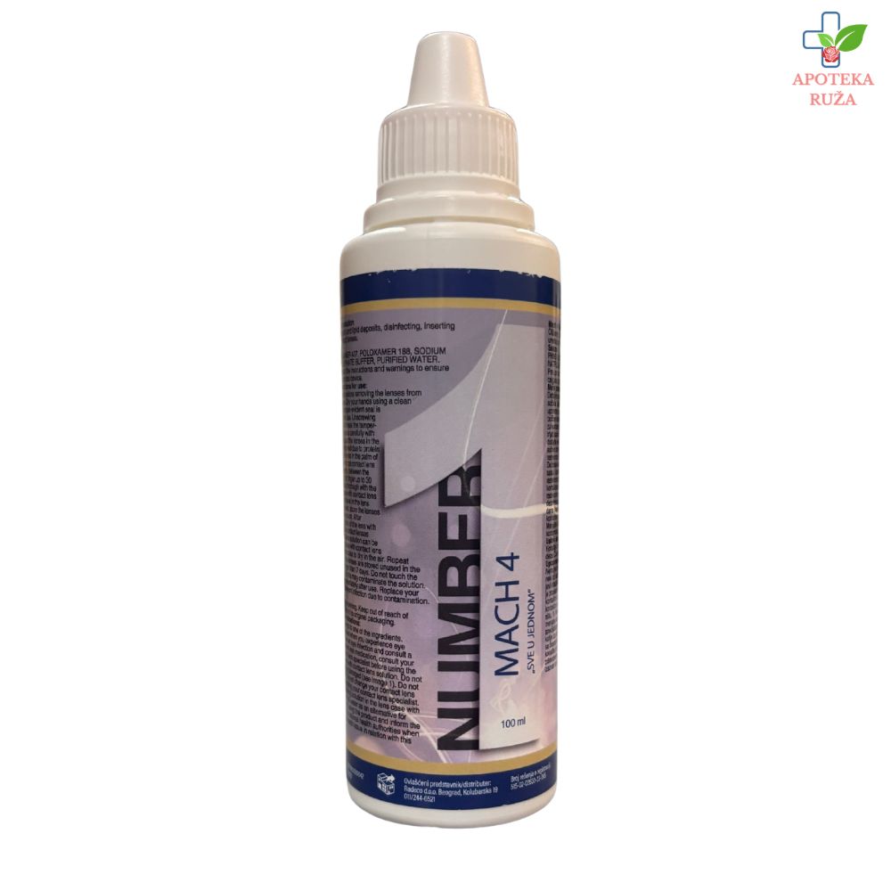 Mach 4 višenamenski rastvor za sočiva 100ml