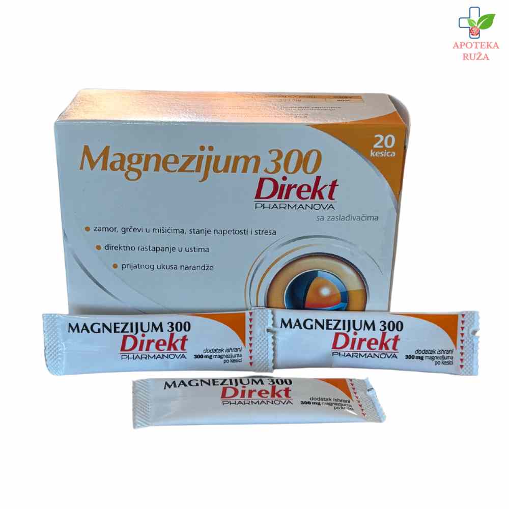 Manezijum 300 Direkt 20 kesica