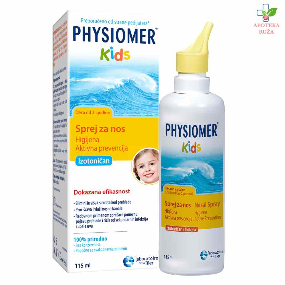 Physiomer Kids za decu od 2+ 115ml