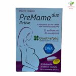 PreMama duo Active 30 tableta + 30 kapsula