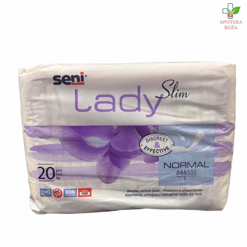 Seni ulošci Lady Normal 20 komada