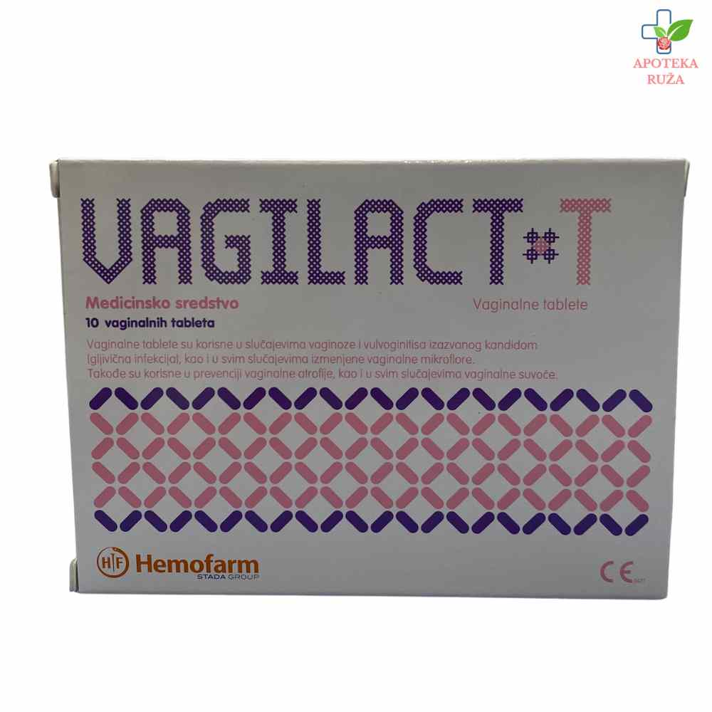 Vagilact T 10 vaginalnih tableta