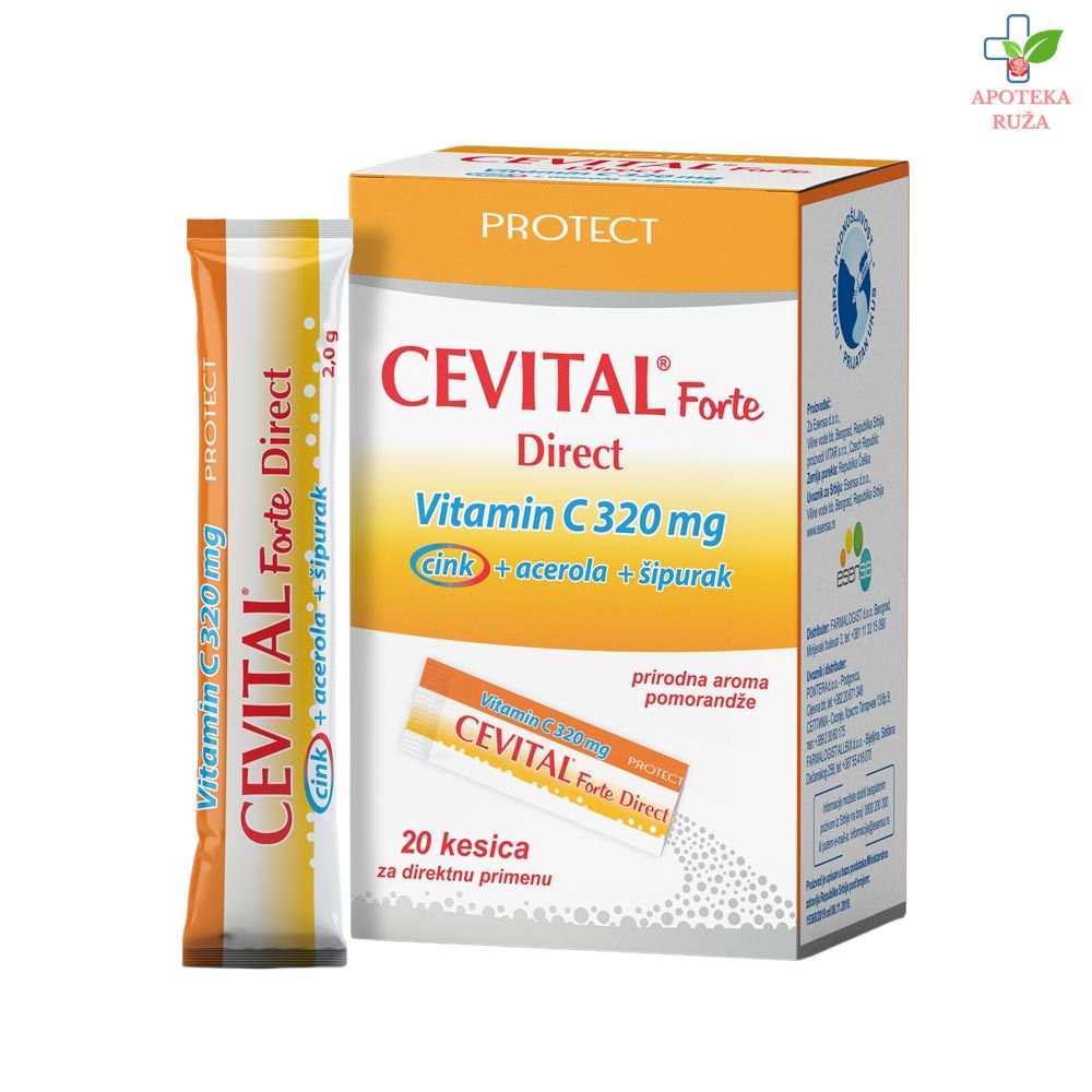 Cevital Forte Cink Direct 20 kesica Esensa