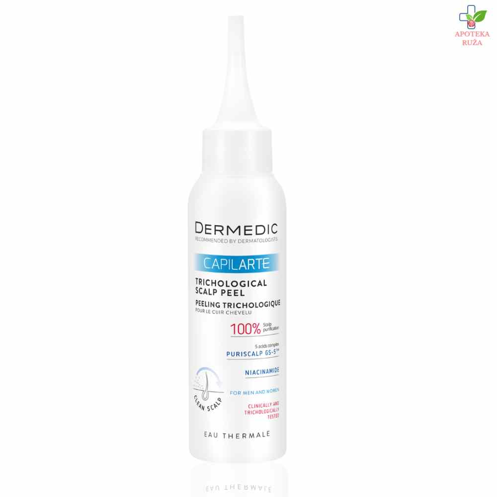DERMEDIC CAPILARTE Piling za kožu glave 100ml