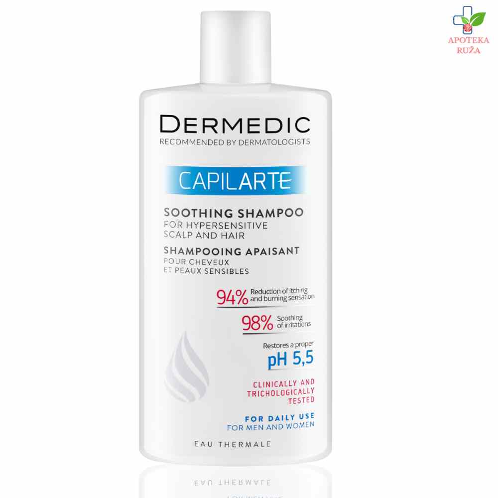 DERMEDIC CAPILARTE Šampon za osetljivu kožu glave 300ml